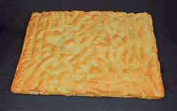 FOCACCE FOCACCIA GENOVESE g 600 FOCACCIA CON OLIVE g 800 FOCACCIA CON POMODORINI g 800 * COTTURA: S210 PRODOTTO COTTO E CONGELATO