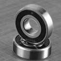 - Thanks to a stainless steel ring located between the two surfaces of the bearings themselves, the grease flows totally in the rolls of the bearings increasing the lubrication and functionality of