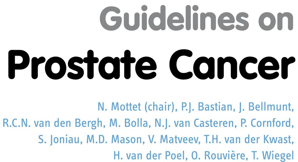 EARLY DETECTION OF PROSTATE CANCER: AUA GUIDELINE Weighing the benefits of preventing prostate cancer mortality in 1 man