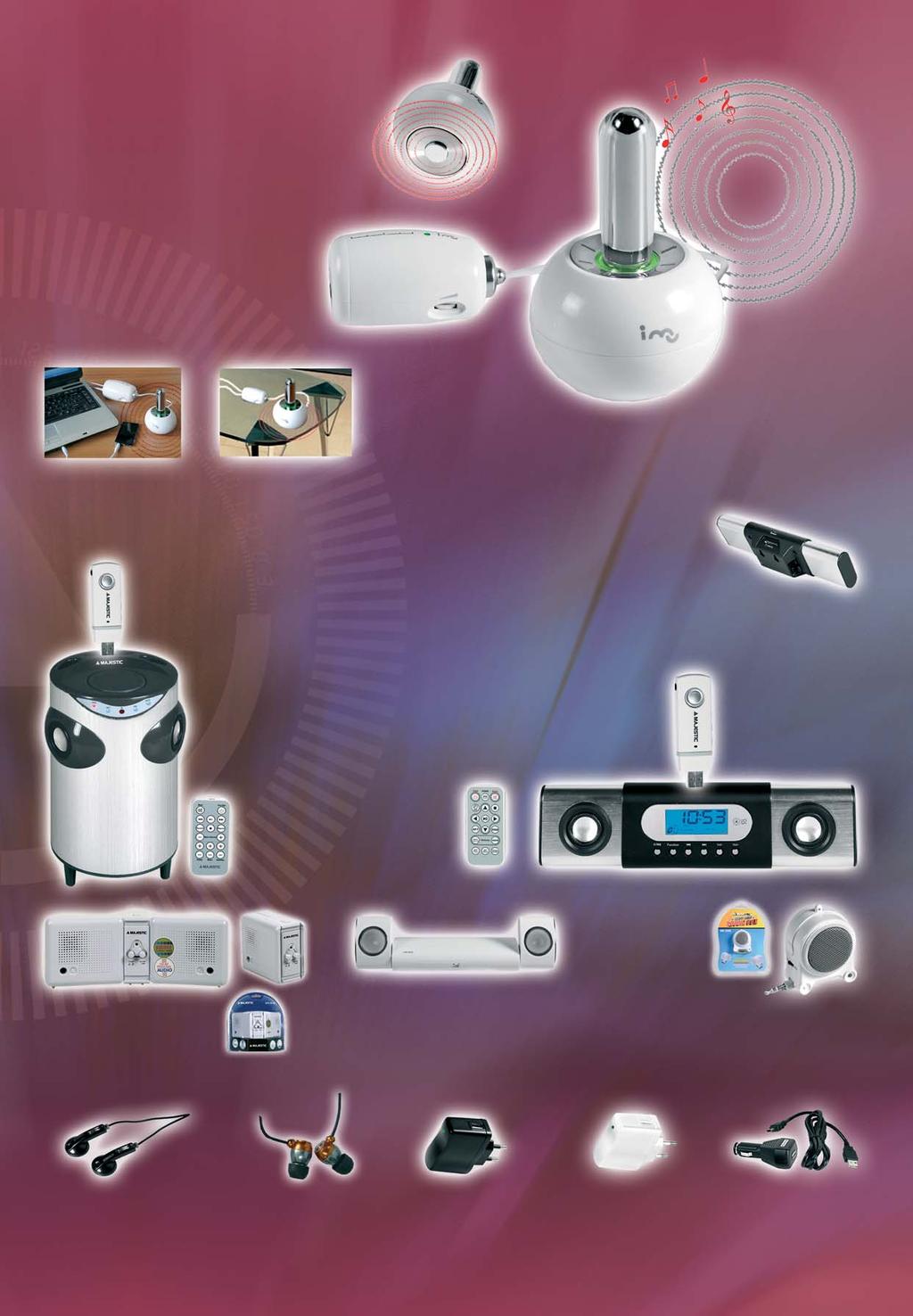 I-MU 4 AMPLIFICATO DA APPOGGIO CON TECNOLOGIA SUPER-POWER CRYSTAL Ideale per computer, lettori MP3/MP4, lettori CD I-mu 4 con il suo elegante design e l elevata qualità ed affidabilità rappresenta un