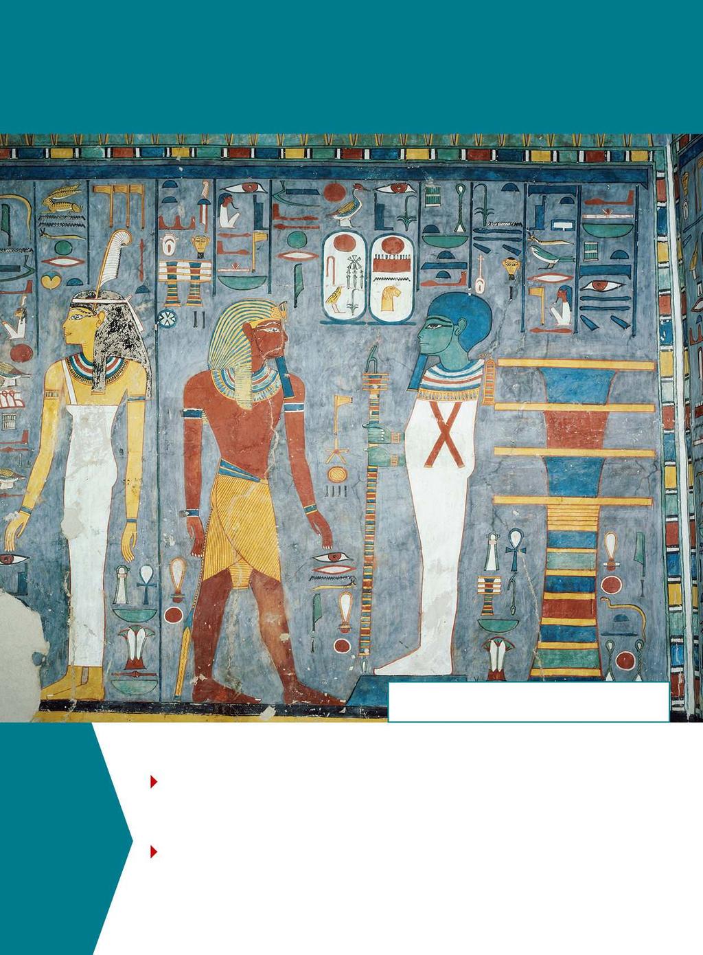 2. LA MESOPOTAMIA E L ANTICO EGITTO Tomba di Ramses I, 1290 a.c. circa (Nuovo Regno), Valle dei Re, Tebe.