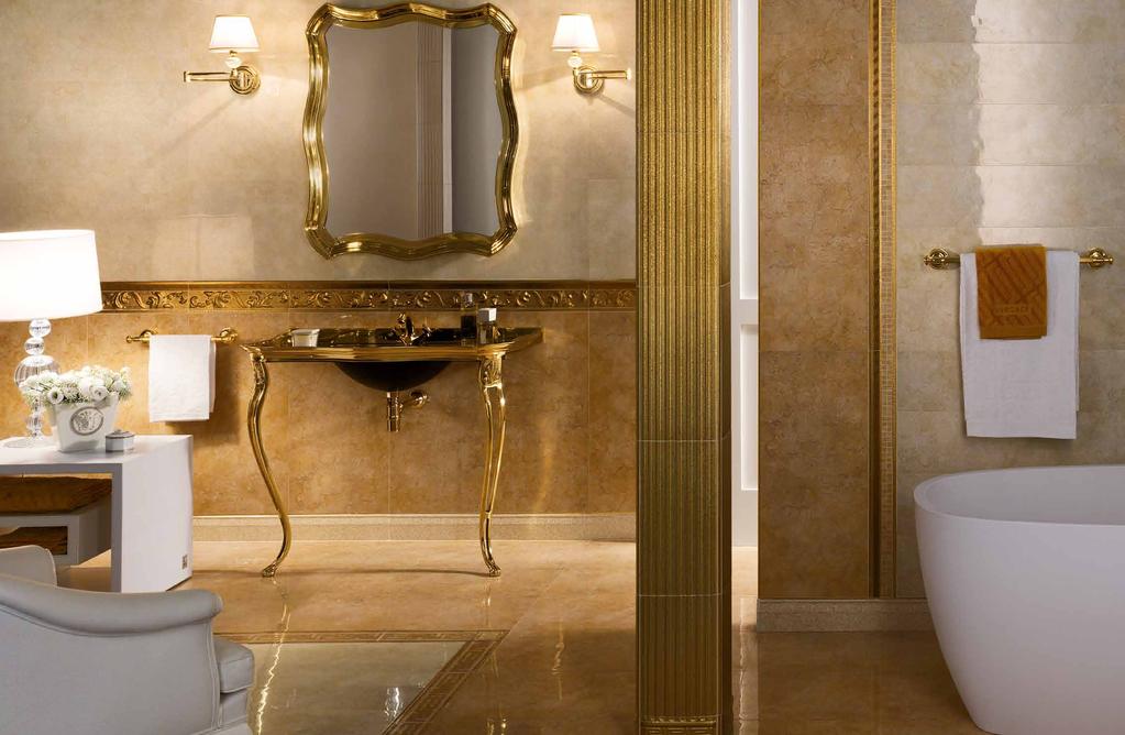 ORO 39,4x78,9 FASCIA FOGLIA NEOBAROCCO GOLD 7x39,4 MOSAICO 576 MODULI ORO 39,4x39,4 TORELLO GOLD 4x39,4 MATITA GOLD 1,5x39,4 COLONNA