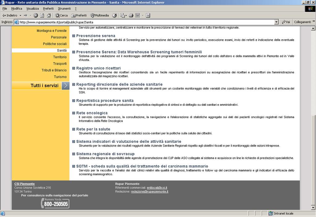 indirizzarsi al sito: www.ruparpiemonte.