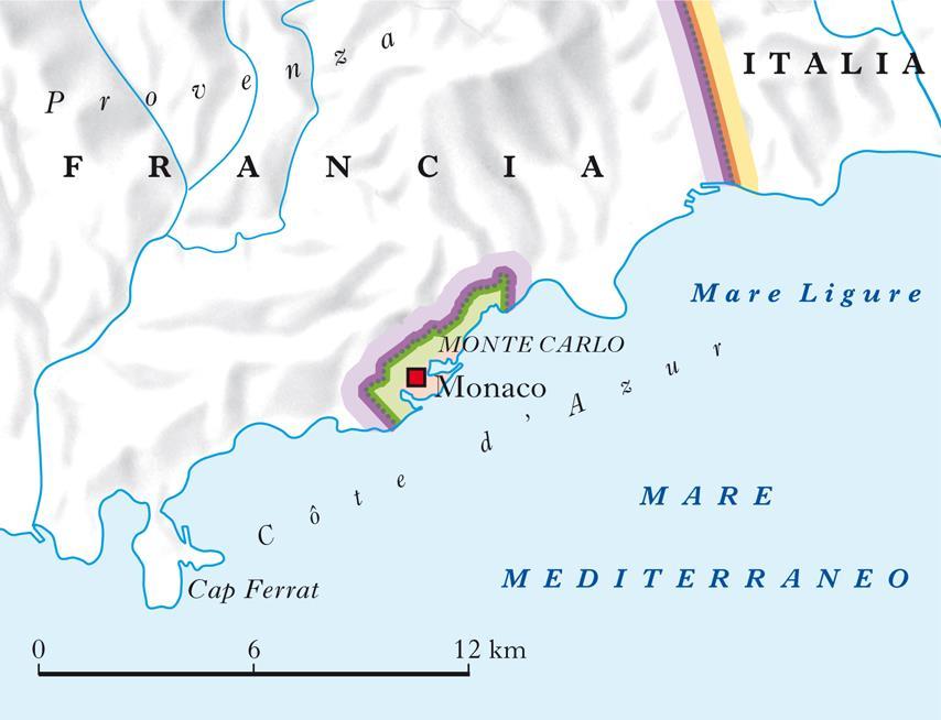 Il Principato di Monaco è il secondo stato più piccolo al mondo
