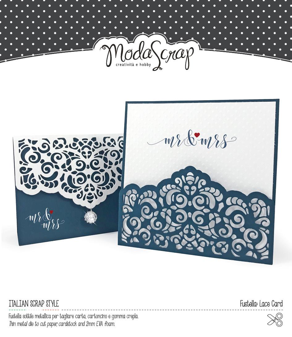 LACE CARD DIE fustella - die MSF 1-056 1 pz.