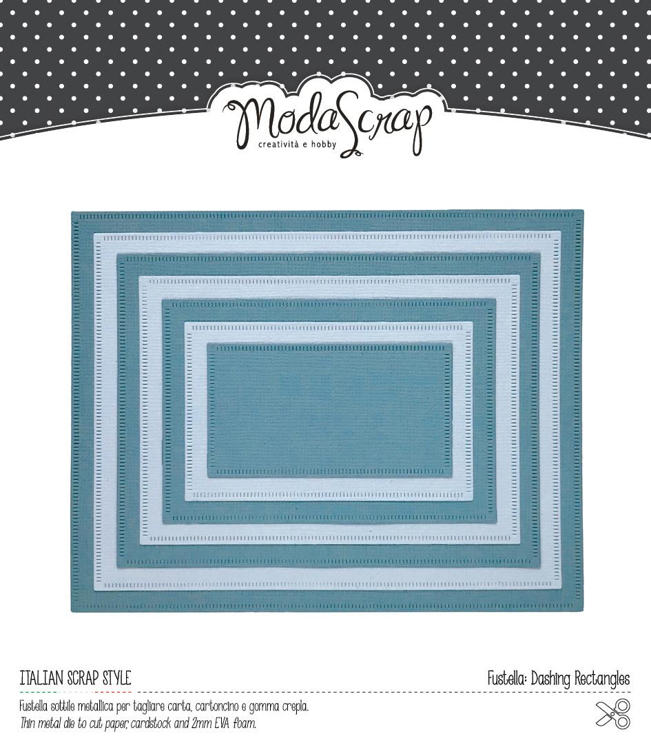 DASHING RECTANGLES DIE fustella - die MSF 1-063 7