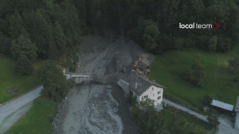 Effetti a cascata: colata detritica Apice