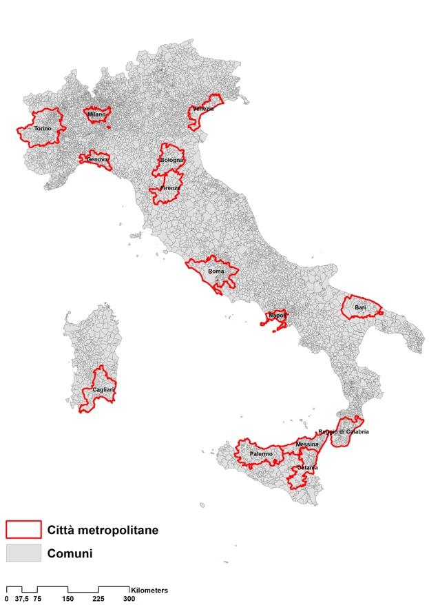 Report competo Dossier WWF su elaborazioni del Gruppo di ricerca dell Università dell Aquila Analisi dell evoluzione demografica e urbana nelle città metropolitane italiane Le città metropolitane