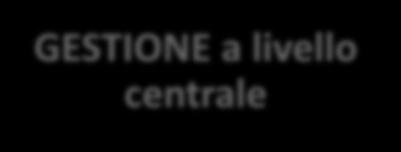 LA GESTIONE DELLA VALUTAZIONE 17 GESTIONE a livello