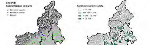 Ripartizione provinciale dell'energia elettrica da biomassa 12,2% 13,2% 0,4% 0,7% 7,1% 16,5% 2,0% 3,1% ALESSANDRIA ASTI