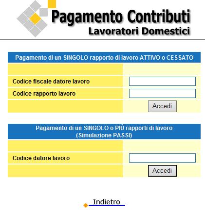 evidenziata nella seguente immagine in blu Selezionando la voce Accedi al portale dei pagamenti si verrà