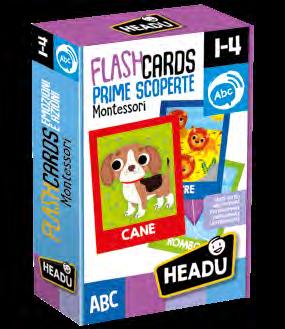 Flashcards Montessori Prime scoperte Tanti giochi per stimolare il bambino sin da piccolo Quaranta