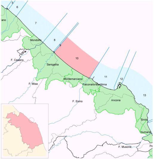 INTERVENTO N. 3 Litorale nord di Marina di Montemarciano Comune di Montemarciano UNITA' FISIOGRAFICA N.