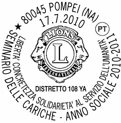 competente: Poste Italiane/Filiale di Napoli 3/Servizio Commerciale/Filatelia Corso Meridionale, 56-80143 Napoli (tel. 081 6922106 ) N.