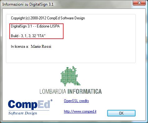 1.3.32, prima di procedere con le istruzioni presenti in questa informativa è necessario procedere all installazione del componente Software di attivazione della notifica di aggiornamento,