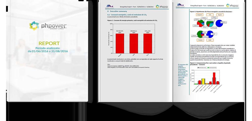 Report La piattaforma genera automaticamente alcuni tipologie di report periodici (anche personalizzabili)