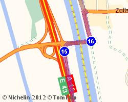 Girare a destra in direzione di: VADUZ 203 km 03h29 Ingresso in territorio liechtensteinese Ingresso in territorio liechtensteinese 203 km 03h29 Curva a sinistra
