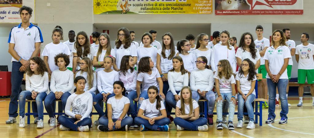 Parteciperemo sia con la maschile che con la femminile a tutti i campionati giovanili proposti dalla Federazione Pallavolo Marche.