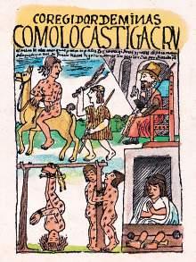 LE FONTI La fine delle civiltà precolombiane 3 GLI INDIOS UMILIATI E TORTURATI Alcune fonti giunte fino a noi contengono illustrazioni che mostrano la forzata sottomissione degli indios agli spagnoli