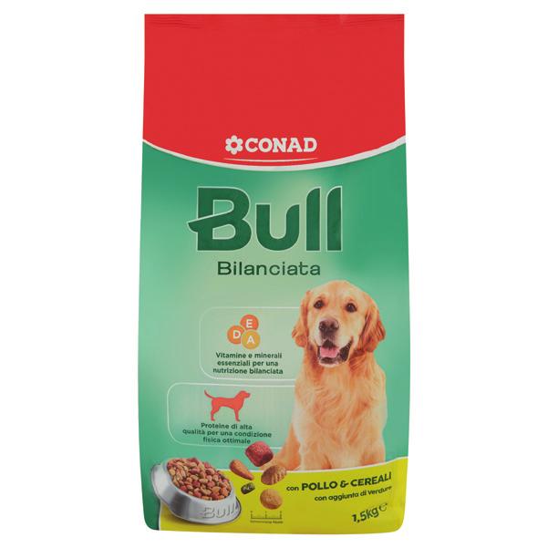 CANE CONAD BULL alimento completo e bilanciato per cani adulti, con