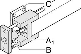 Cilindri profilati Euromec, Serie 68 Unità lineari Numero di materiale Forma H, guide su sfere lineari (L5) Per diametro pistone 32 40 50 63 80 00 Corsa 50 08240320 08240330 08240340 08240380 00