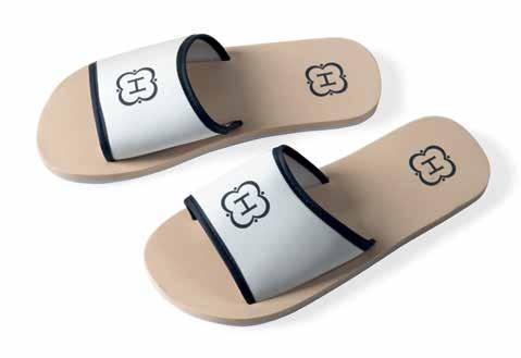 oz Options: flip-top cap "Bamboo" flip-flops Materials: Bamboo serigraphy printing Size: M=39 - L=42 - XL=44/45 Details: fabric V-top, rubber sole, sealed in