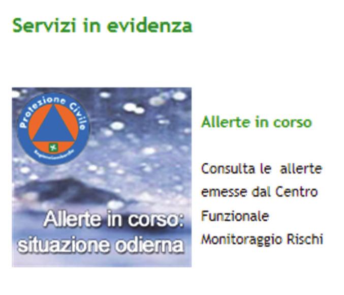 ore di anticipo, notizie relative alla criticità attesa per il giorno seguente, sui propri siti