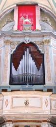 VALLE DI CADORE Pieve di S. Martino Organo F. DACCI (1768) L organo è opera di Francesco Dacci.