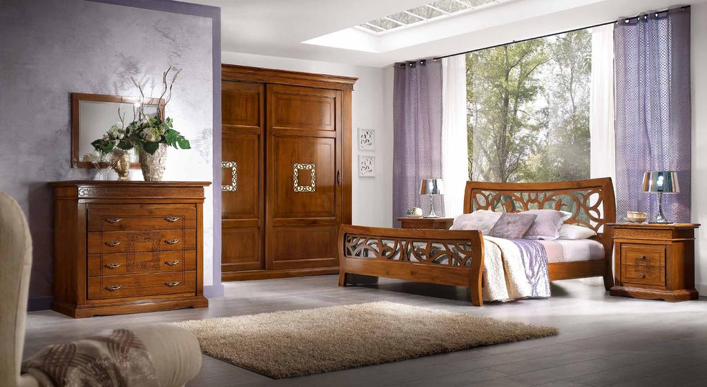 notte 245 art. 223 Comò Chest of drawers L. 127 H. 109 P. 58 art. 894 Specchiera Mirror L. 90 H. 60 SP. 2,7 art.