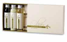 Linea OLIVA Il Set Cortesia con estratti all Olio di Oliva. Nutriente per la pelle, regala elasticità e benessere.