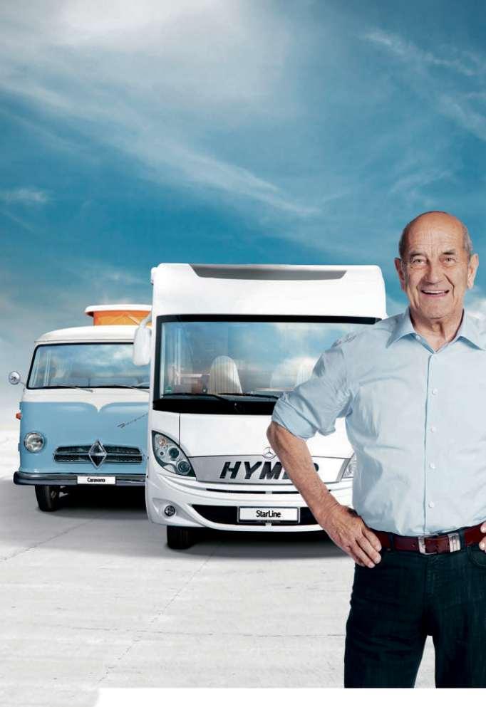 Partendo da zero o quasi, il fondatore della casa HYMER deceduto nell aprile 2013 diede vita a un gruppo aziendale che è oggi uno dei costruttori leader di motorcaravan e caravan in Europa e nel