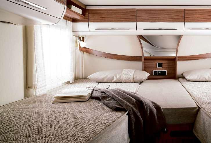 Hymermobil B-Klasse DL 71 Comodità sia in bagno che a letto Equipaggiati al meglio per comodi viaggi in vacanza.