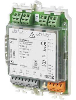 Dispositivi per linee di Rivelazione Incendi (FDnet) Moduli Indirizzabili Moduli Ingresso/Uscita FDCIO224 Modulo ingresso/uscita Per l interfacciamento (secondo VdS) di dispositivi per l attivazione