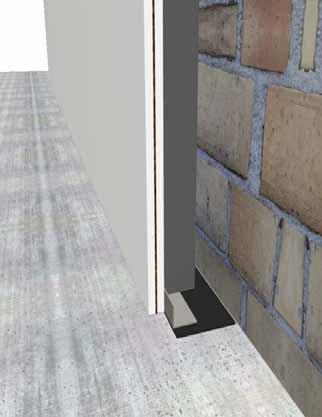 ONTROPARETI La lastra ESP trova una delle sue principali applicazioni nella riqualificazione di pareti in muratura.