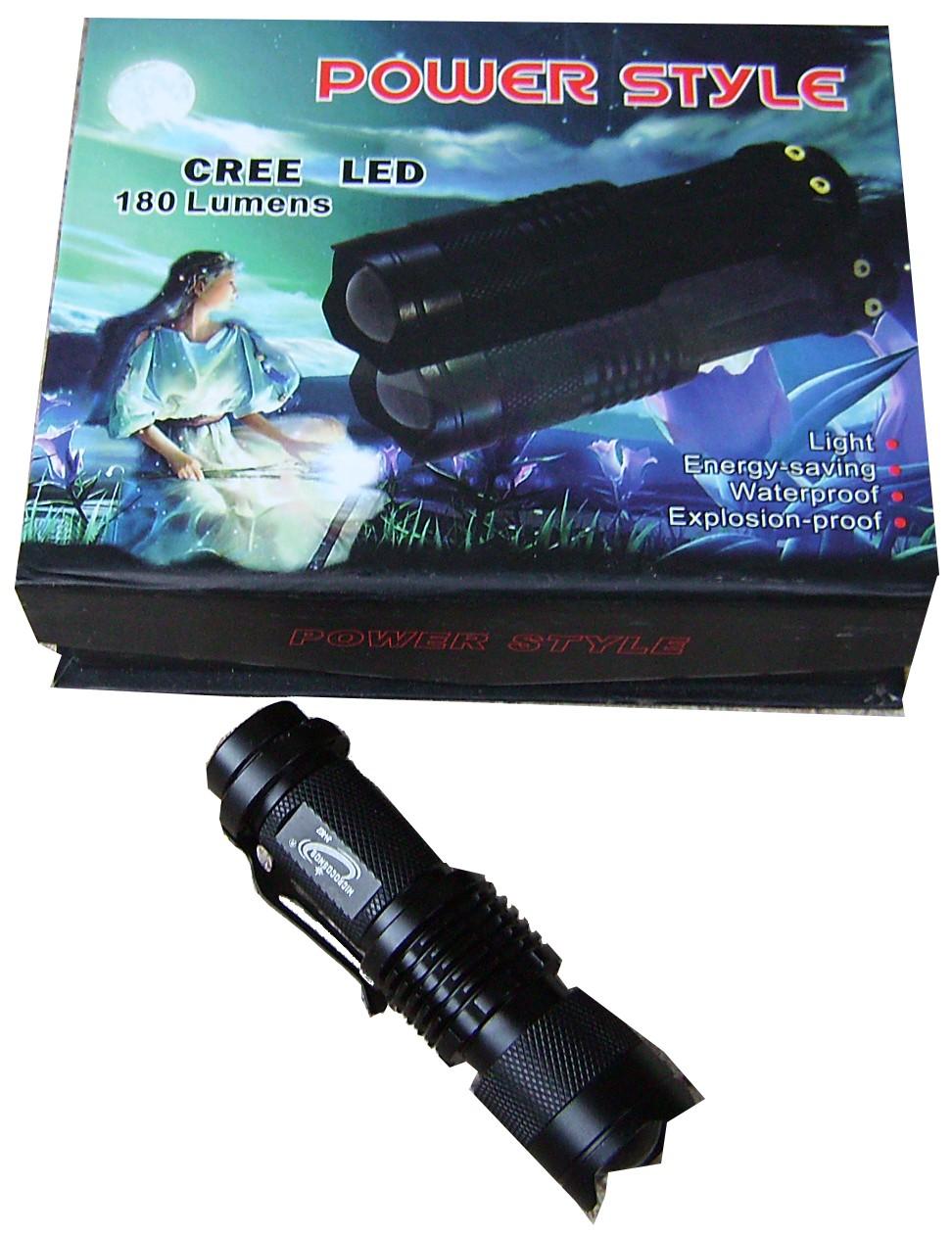 3xAAA incluse HPZH Torcia led zoom