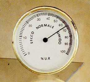 aria: maggiore è la temperatura maggiore è la quantità di