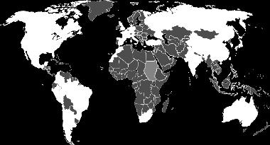 per rappresentatività regionale Perimetro analisi: percezione su reputazione di 55 Paesi,