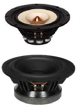 W8-1747 Subwoofer da 200mm, magnete in ferrite, cono in alluminio, largo bordo in gomma a basse perdite, lunga escursione lineare da 8mm,