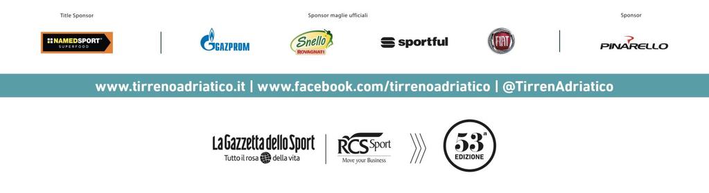 MEDIA ACCREDITATION REPORT RCS Sport issued 251 media accreditations at the 53rd Tirreno-Adriatico NamedSport>, to which 168 journalists and 83 photographers, representing 163 international, National