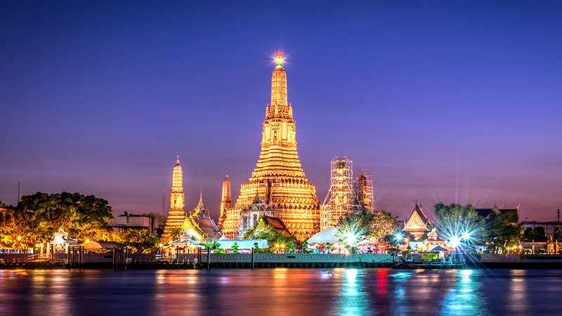 Un viaggio che inizia dalle grandi città della magnifica Thailandia.