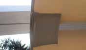 aluminium finish Sombrilla cuadrada a suspensión color aluminio 300x300x300H cm 94589 Ombrellone quadrato a sbraccio finitura legno Square hanging umbrella wood