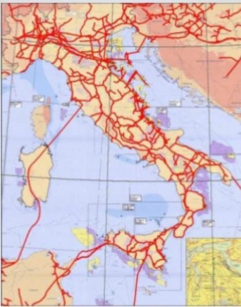 Metano in Italia In Italia vi è una infrastruttura della rete gas ben sviluppata 31.500 km rete gas naturale Ca. 70,0 Mrd Nm³ consumo 1.