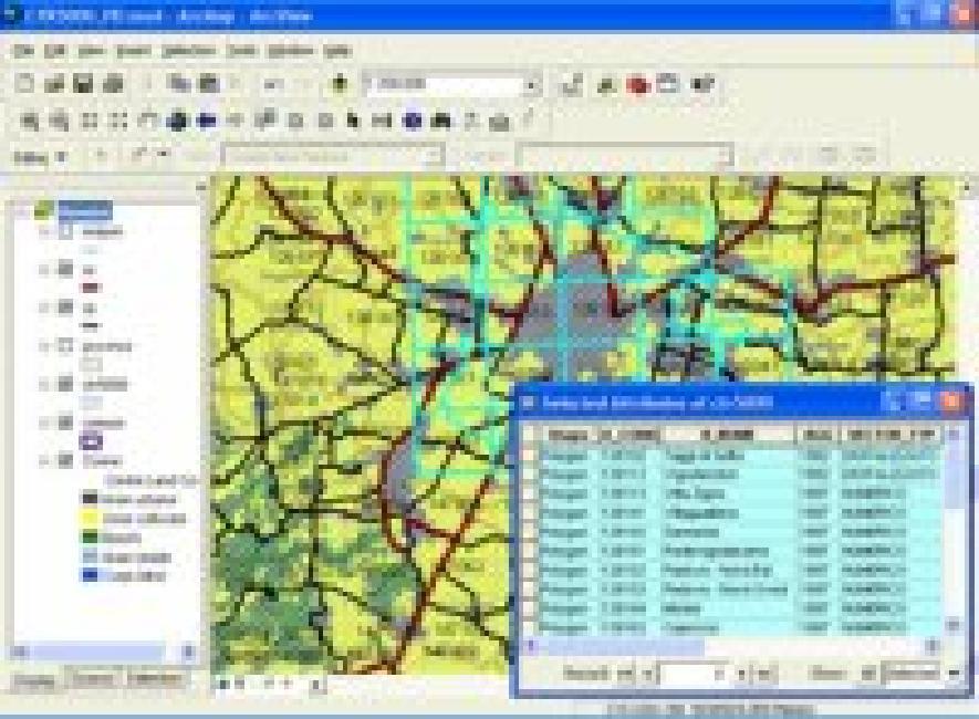 1) Introduzione all impiego dei GIS nelle applicazioni territoriali (corso base ArcGIS 9.