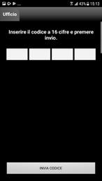 Nella finestra di attivazione (Fig.29), inserire il codice a 16 cifre presente sulla carta (Fig.26b) e cliccare su Conferma.