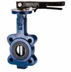 IVR 175 Valvola a farfalla in ghisa tipo LUG - Attacchi flangiati PN16 Cast iron butterfly valve LUG type - Flanged ends PN16 Vanne papillon en fonte type LUG - fixations bridées PN 16 Cod.