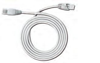 CAVI LAN ACCESSORI Patch cord Connettori RJ a 8 PIN Cavo fl essibile Disponibile in varie misure di
