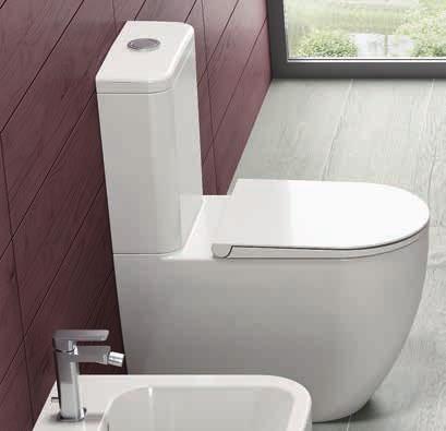 FU02 BIDET FILO MURO 50R BACK TO WALL BIDET 50R SMMX.S30.