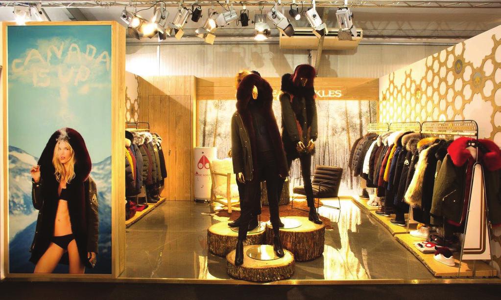 MOOSE KNUCKLES STAND OPEN PITTI IMMAGINE UOMO,