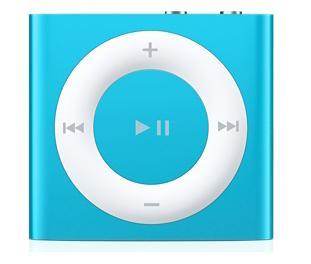 PUNTI 445 APPLE IPOD SHUFFLE 2GB Blue MP3 Batteria ricaricabile integrata agli ioni di litio