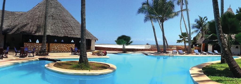 coral reef beach resort - kiwengwa pwani mchangani Si tratta di un hotel semplice e molto apprezzato da una clientela informale, presente da anni sul panorama turistico di Zanzibar, direttamente